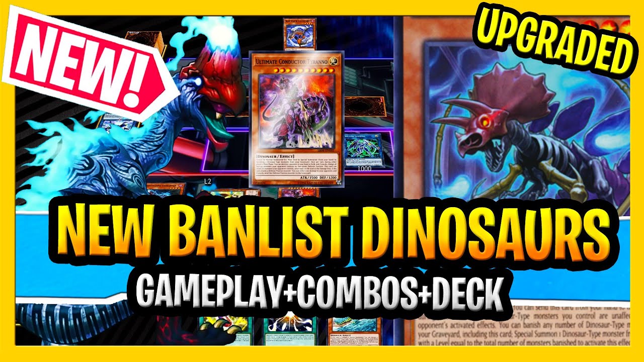 New Banlist Dino Deck Profile Dinosaur September 2020 Banlist Combos