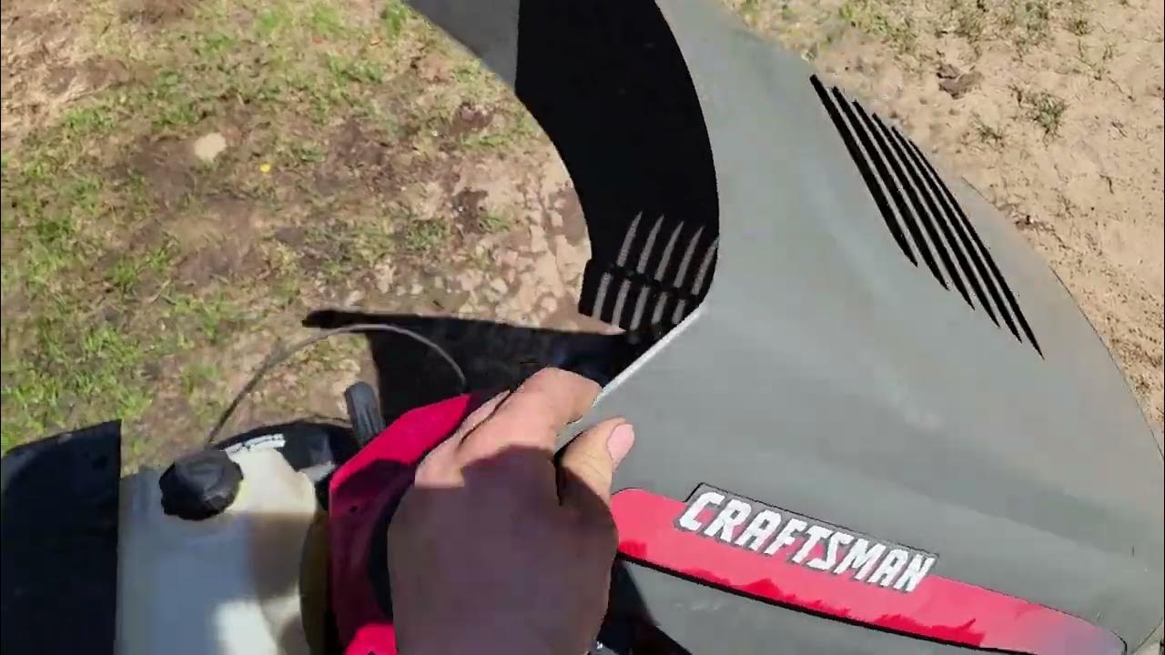 Craftsman hydrostatic LT2000 With 2 bin bagger Run up and Look Over