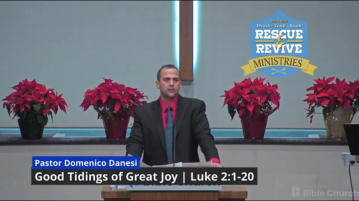 Christmas Eve Morning | Good Tidings of Great Joy | Luke 2:1-20