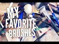 My Favorite Brushes: High End & Affordable