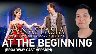 At The Beginning Dmitry Part Only - Karaoke - Anastasia The Musical