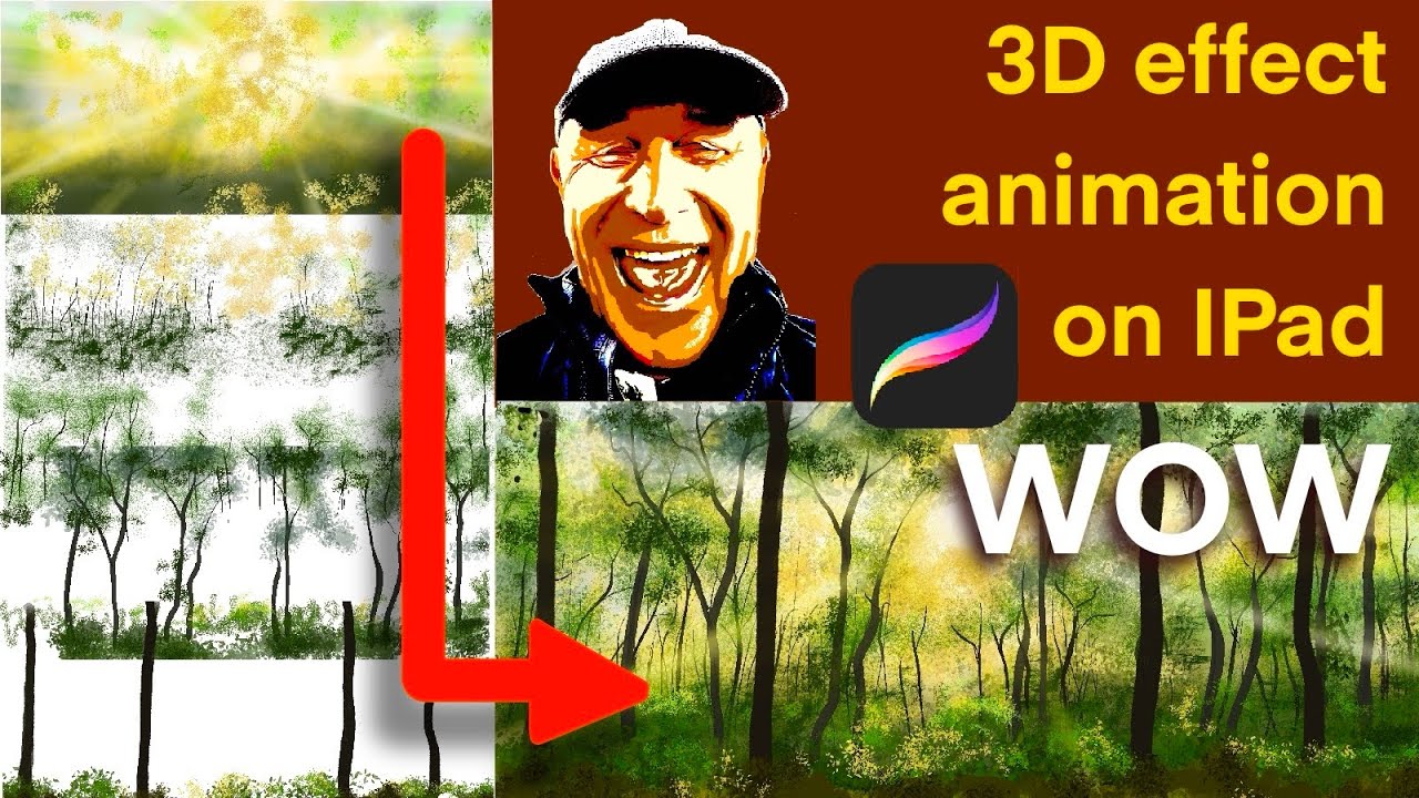 Procreate Dreams 3D Animation Tutorial – Create Stunning 3D Effects on ...