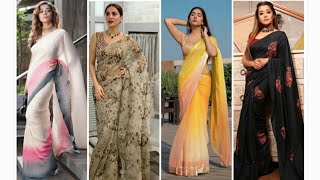 Beautiful Saree Looks Of Television Actressesdesignersareefashionable