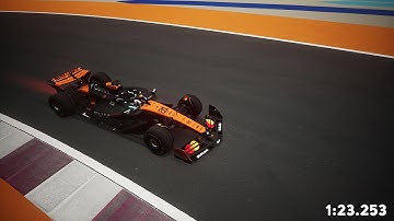 VRC Formula Alpha 2025 | Qatar GP Hotlap