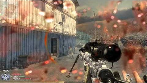 MW2 NO-Scope Footage at scrapyard