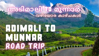 Adimali To Munnar Road Trip | അടിമാലി to മൂന്നാർ വഴിയോര കാഴ്ചകൾ