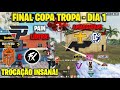 FINAL COPA TROPA - PAIN LÍDER! LOS GRANDES VS FLUXO INSANO! TROPA E DEUSES AMASSARAM - CLIPS FF