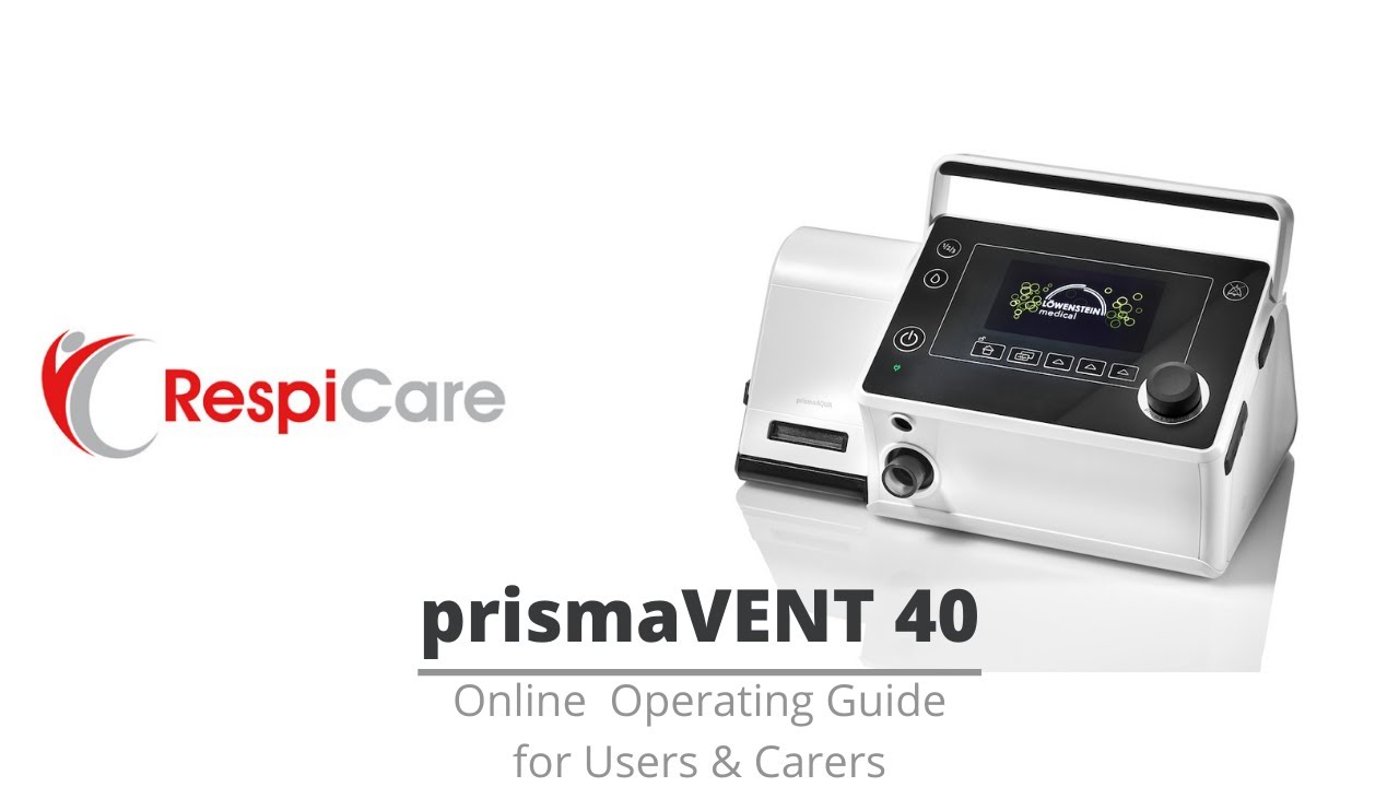 prismaVENT 40 Operating Guide