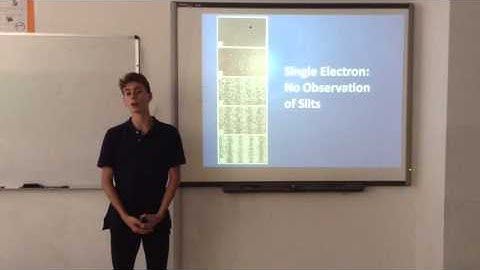 The wave-particle duality and Double slit experiment. Breakthrough junior challenge