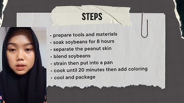 tugas bahasa inggris procedure text| HOW TO MAKE SOY MILK