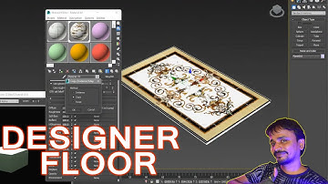 Designer Floor Texturing |3dsmax | Vray | kaboomtechx