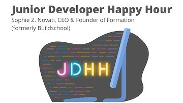 JDHH: Sophie Z. Novati, CEO & Founder of Formation (formerly Buildschool)
