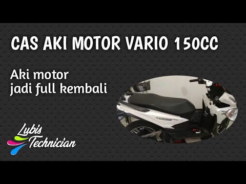 Pemasangan Aki VARIO 125. 