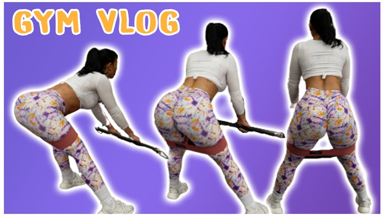 GET AN HOURGLASS FIGURE! Full Body Workout —with emphasis on Glute BUILDING 🍑. Gym Vlog.