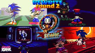 FNF: Vs Sonic Cool Mod (Many Phases, Cutscenes) // VS Rewrite – ROUND 2 █ Friday Night Funkin' █