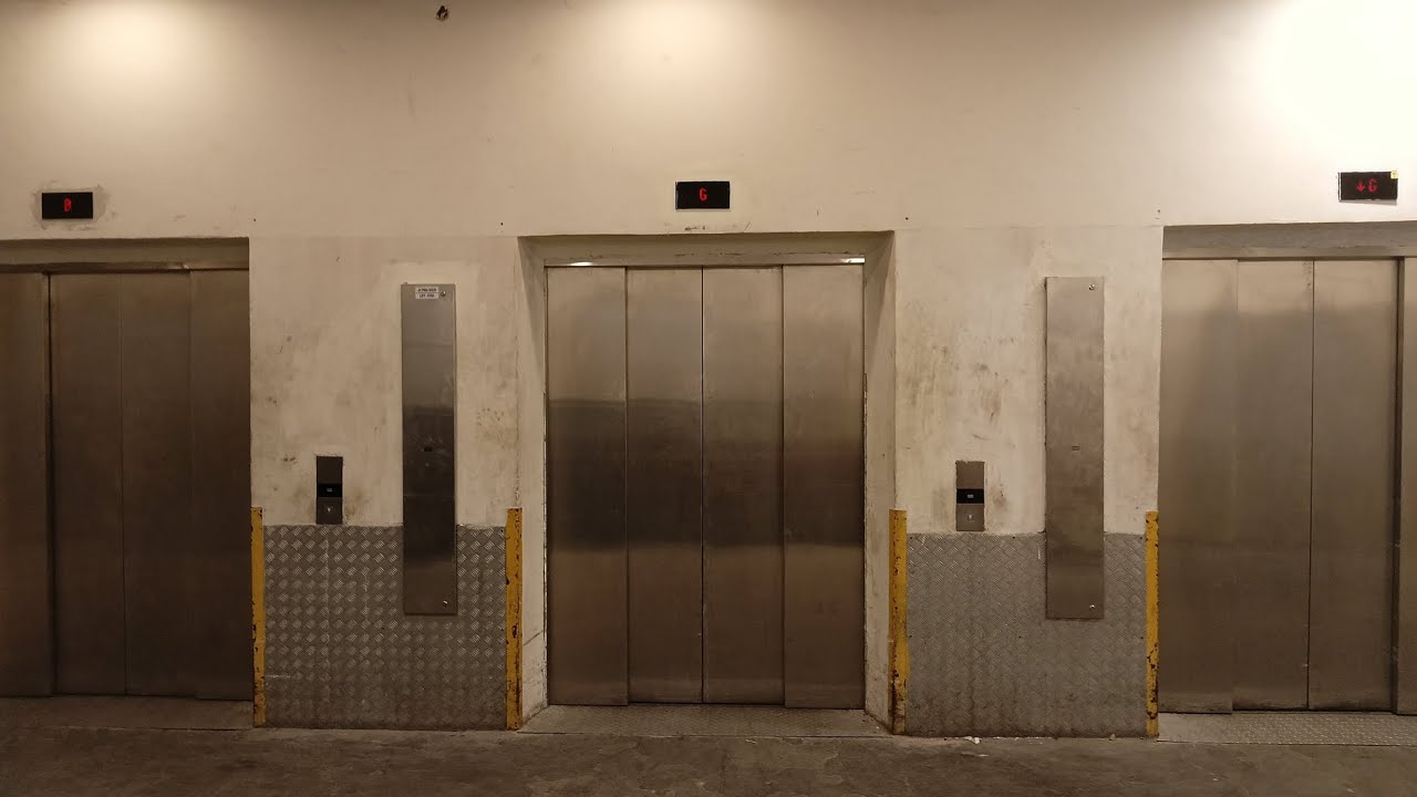 3 New Replaced Kone Service elevators at Aeon Desa Tebrau, Johor, Malaysia