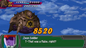 SRW A - FULL ARMOR GUNDAM ATTACKS