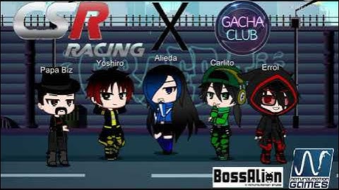 CSR Racing 1 Menu Soundtrack/Theme Song(Longer Remake,Ft. All CSR 1 Crew Leaders)|Gacha Club Version
