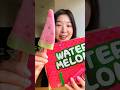 I found the viral WATERMELON BARS but were they worth it? 🤔🍉 #watermelon #popsicle #foodie