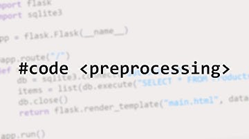 Code Preprocessing