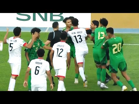 ملخص مباراة السعودية و اليمن مباراة مثيرة وحضور جماهيري كبير نهائي كأس الخليج للشباب 10 9 2025