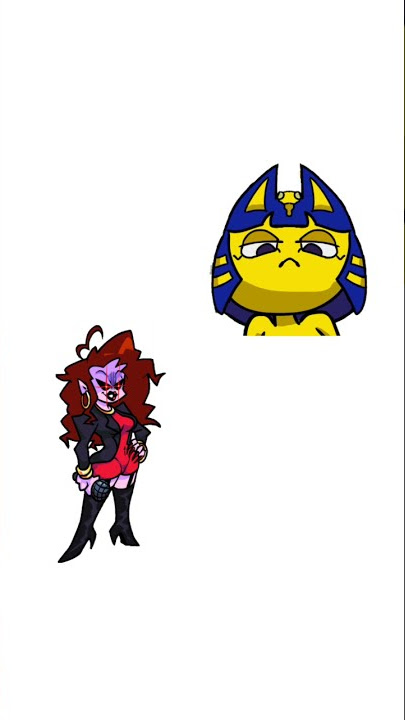 Zone Ankha minus 8 FNF #youtubeshorts #shorts #animation