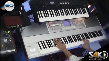 Korg M3 expanded 88 + Korg Ps60 Jaming part 3 ( Synthcloud )