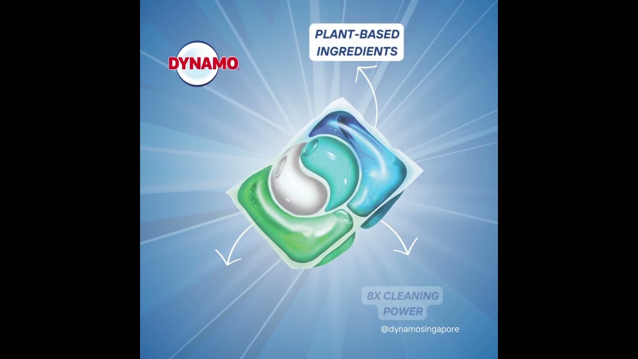 Dynamo Plant-Based 4in1 Laundry Capsules
