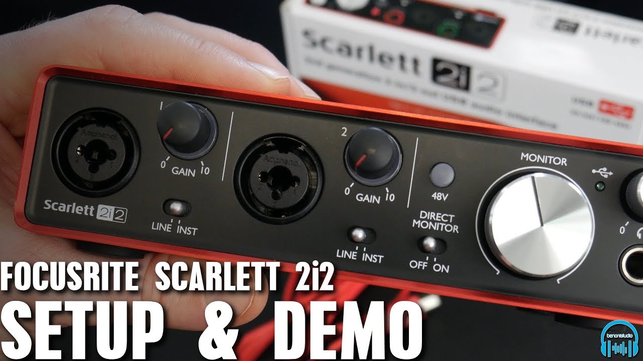 Focusrite Scarlett 2i2 Sound Card at Rs 12900