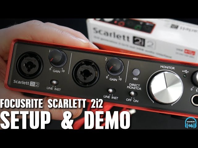 Focusrite Scarlett 2i2 (3rd Gen) 2 In - 2 Out USB 2.0 Audio Interface @ The  DJ Hookup