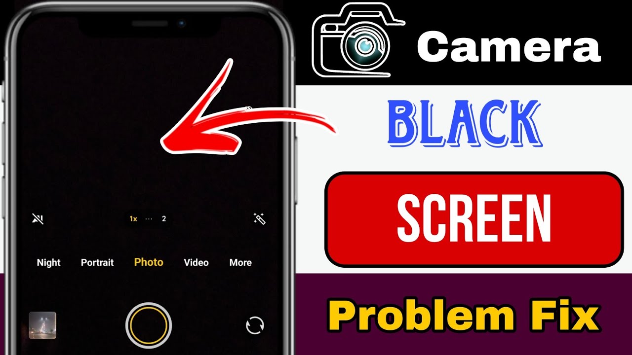 Mobile camera not working black screen problem Android | phone camera ...