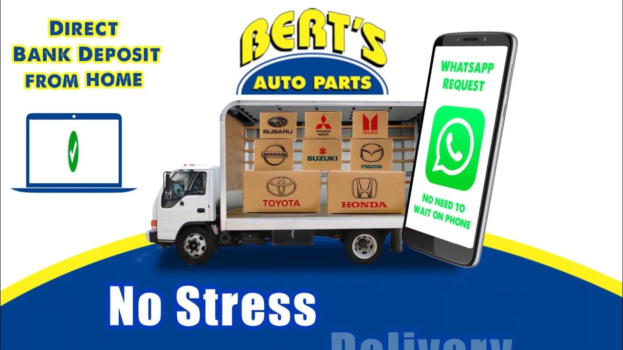 Bert's Auto Parts Delivery Service Jamaica YouTube