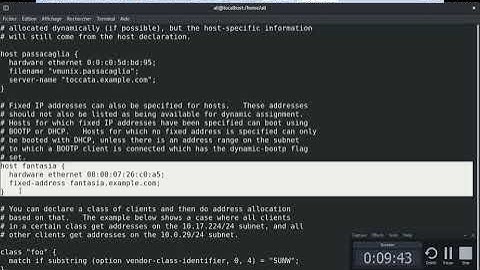 Administration réseau -Ep09 - DHCP Réservation d