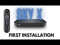 How to install your SKY X Receiver