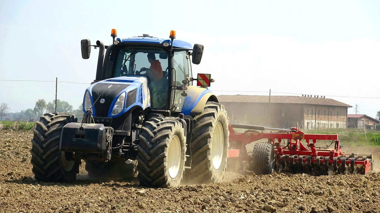 New Holland T8.420 - T8.390 | Dante Tandem | Kuhn HR6040R