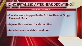 Two hospitalized, one in critical condition after near drowning in Scioto River