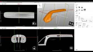 Automobile part (Plastic)：3D slices movie