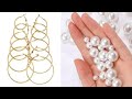 3 DIY party wear earrings making at home