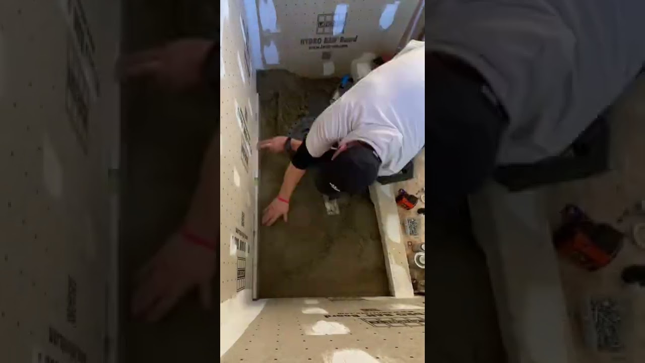 How to do a Laticrete shower pan. Sheet membrane. 