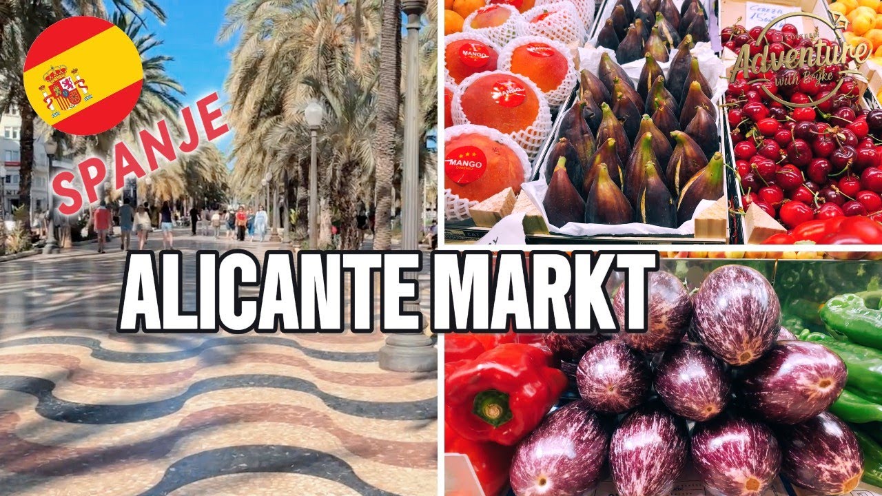 ALICANTE MARKTHAL TE SPANJE | Mercado Central Alicante