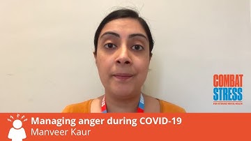 Help for veterans during COVID-19: Managing Anger
