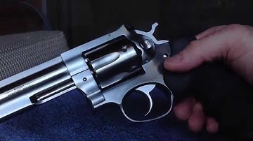 Ruger GP100 Trigger Demonstration