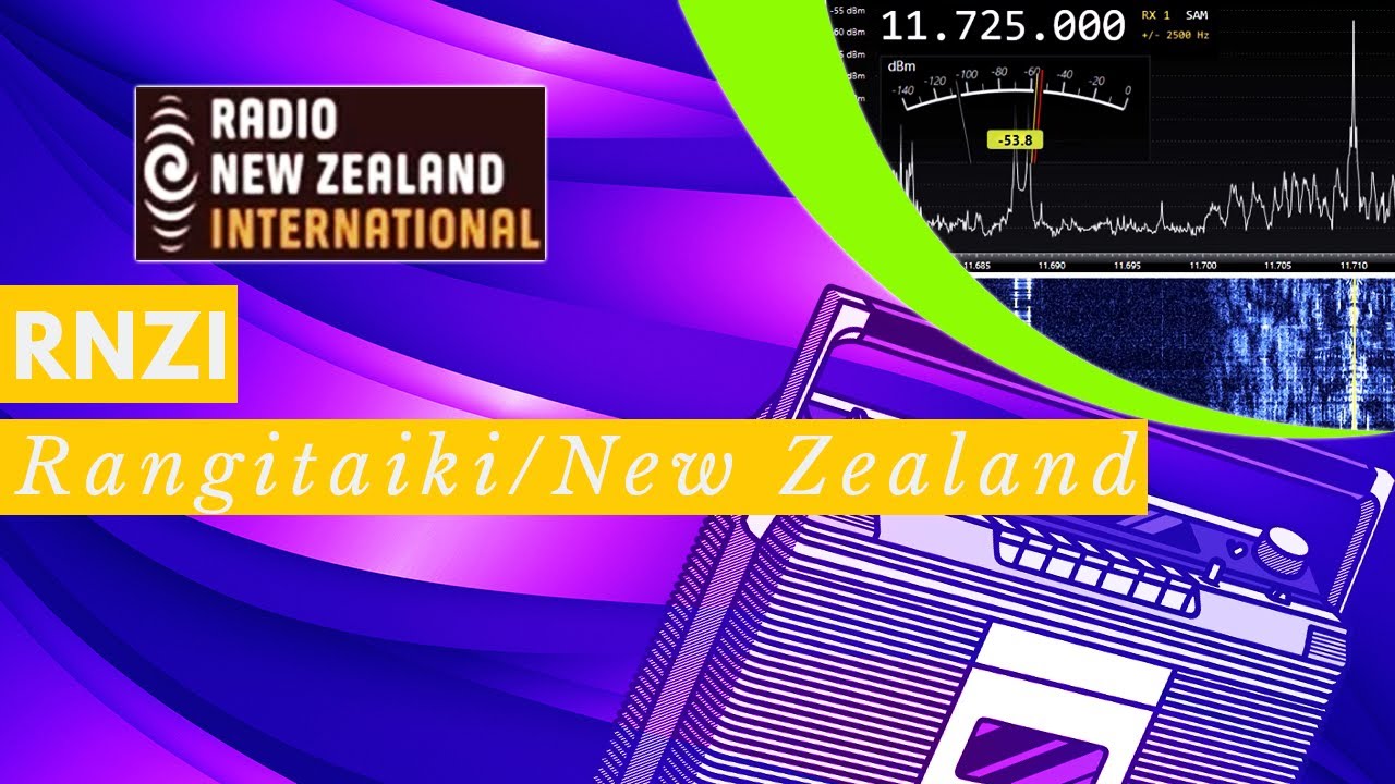 Radio New Zealand International Rangitaiki/Nova Zelândia YouTube