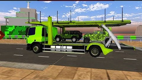 Army Vehicle Transport Games | gameplay walkthrough part 2 | Red Chilli Gaming | Android iOS