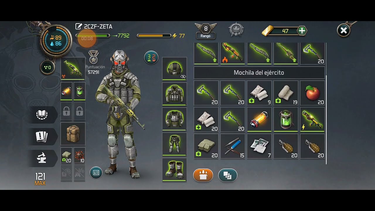 Warehouse Slammer - Green equipment / No allies