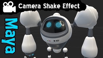 Camera Shake Effect in Maya