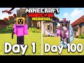 I Survived 100 Days Of Minecraft Hardcore In Medieval Times!