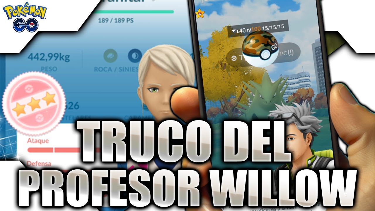 NUEVO TRUCO SECRETO del PROFESOR WILLOW en Pokemon GO WILD AREA 🤫