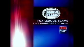 Fox Footy Channel AFL Fox League Teams Promo 2003