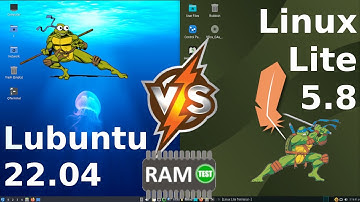 Lubuntu 22.04 vs Linux Lite 5.8: RAM Usage